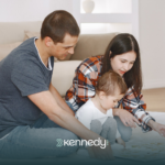 A family in Virginia during ABA therapy