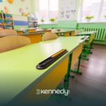 A classroom without students