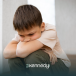 A kid with autism dissociating himself