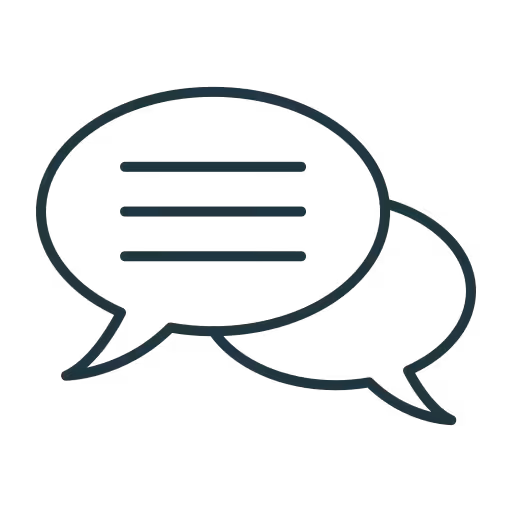 Communication skills icon